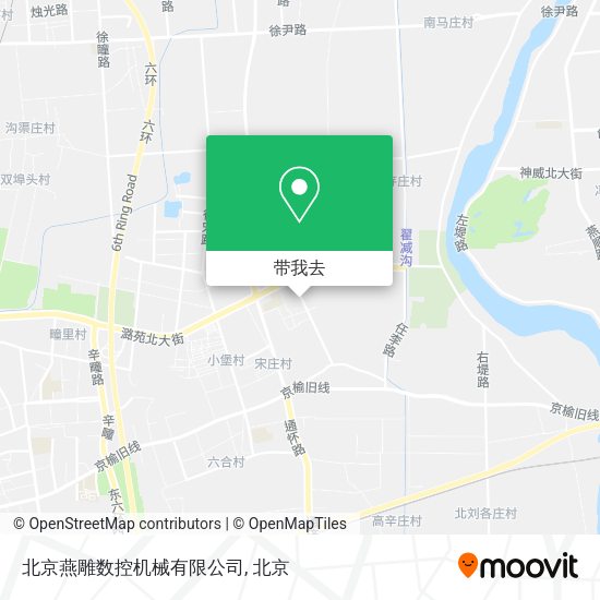 北京燕雕数控机械有限公司地图