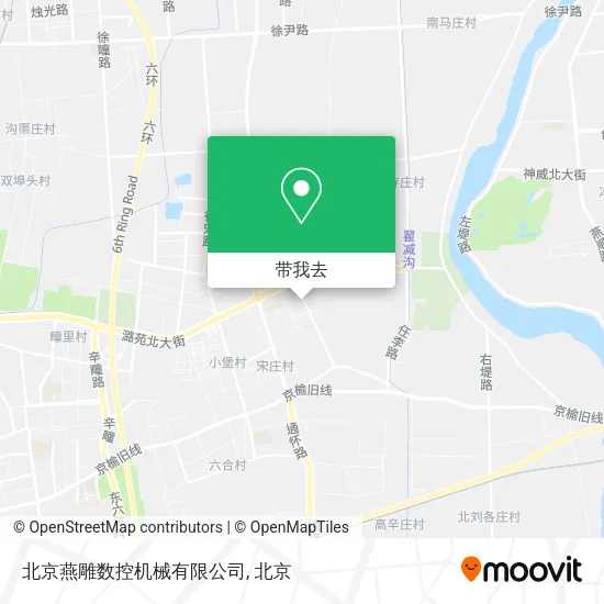 北京燕雕数控机械有限公司地图