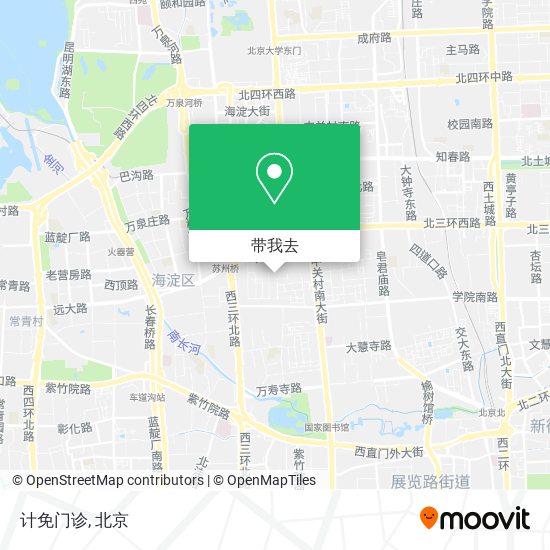 计免门诊地图