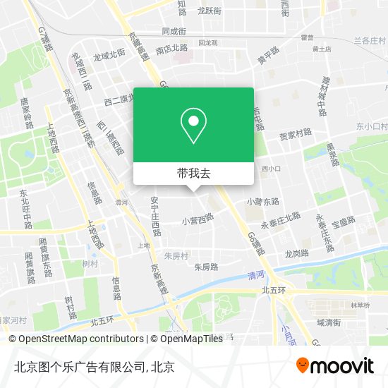 北京图个乐广告有限公司地图