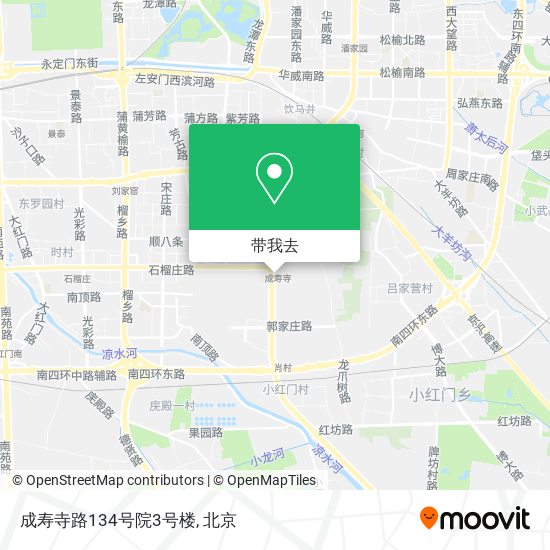 成寿寺路134号院3号楼地图