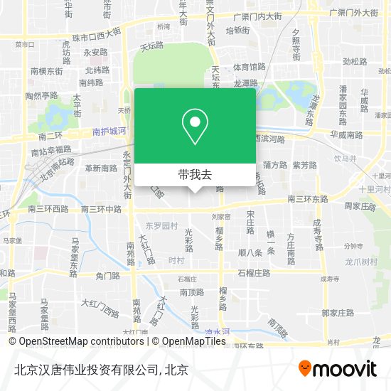 北京汉唐伟业投资有限公司地图