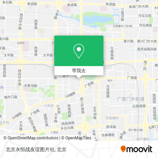北京永恒战友谊图片社地图