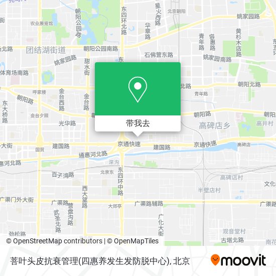 菩叶头皮抗衰管理(四惠养发生发防脱中心)地图