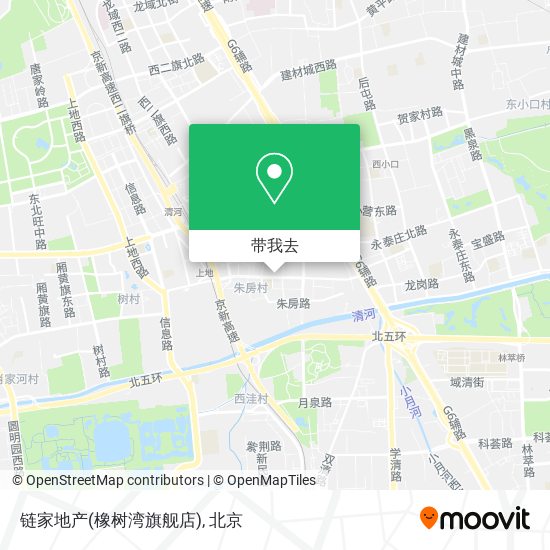 链家地产(橡树湾旗舰店)地图