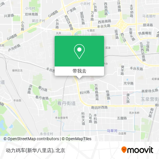动力鸡车(新华八里店)地图