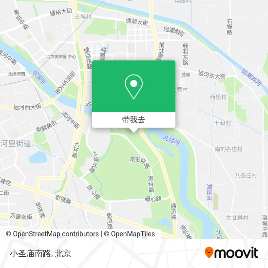 小圣庙南路地图