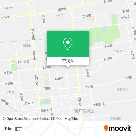 D座地图