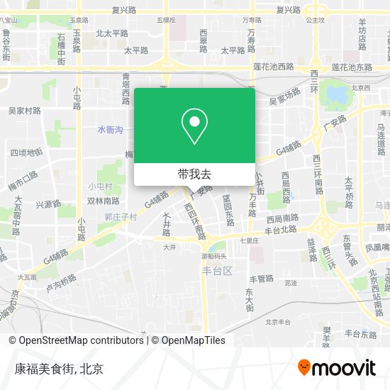 康福美食街地图