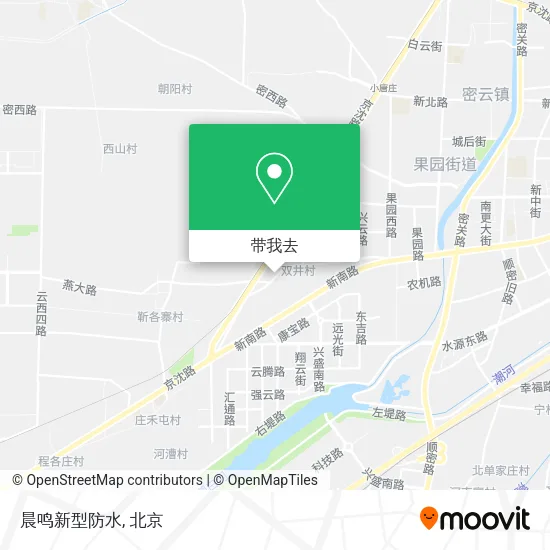 晨鸣新型防水地图