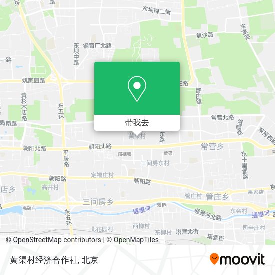 黄渠村经济合作社地图