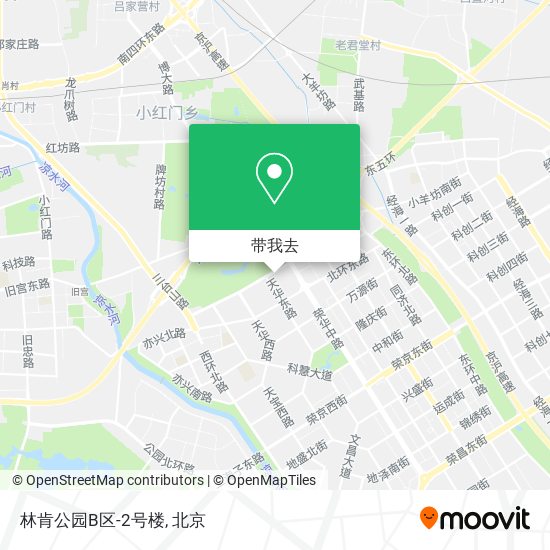 林肯公园B区-2号楼地图