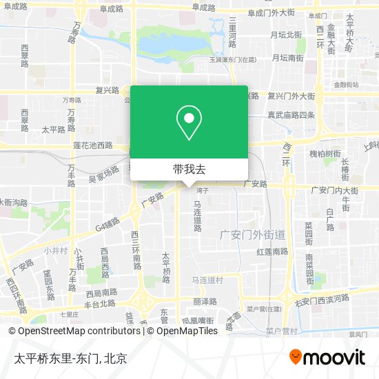 太平桥东里-东门地图