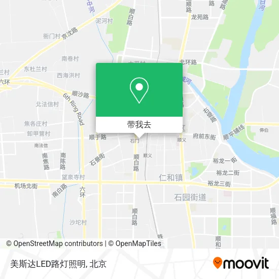 美斯达LED路灯照明地图