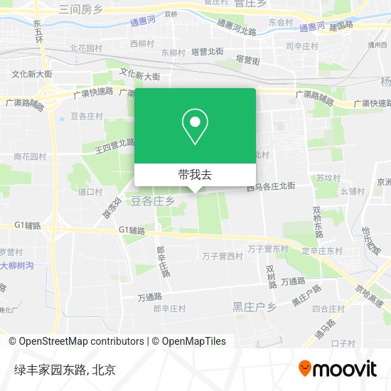 绿丰家园东路地图