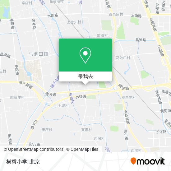 横桥小学地图