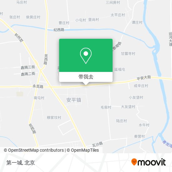 第一城地图