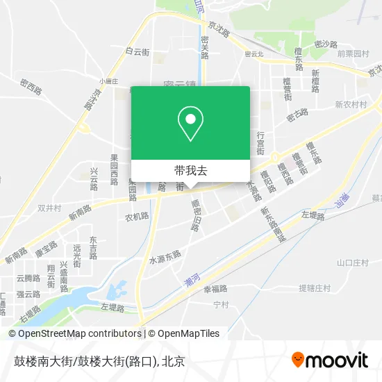鼓楼南大街/鼓楼大街(路口)地图
