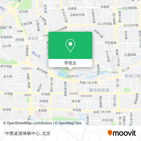 中图桌游体验中心地图