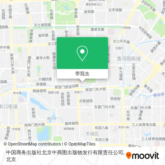 中国商务出版社北京中商图出版物发行有限责任公司地图