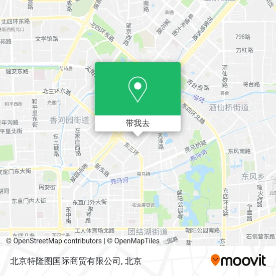 北京特隆图国际商贸有限公司地图