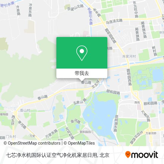 七芯净水机国际认证空气净化机家居日用地图