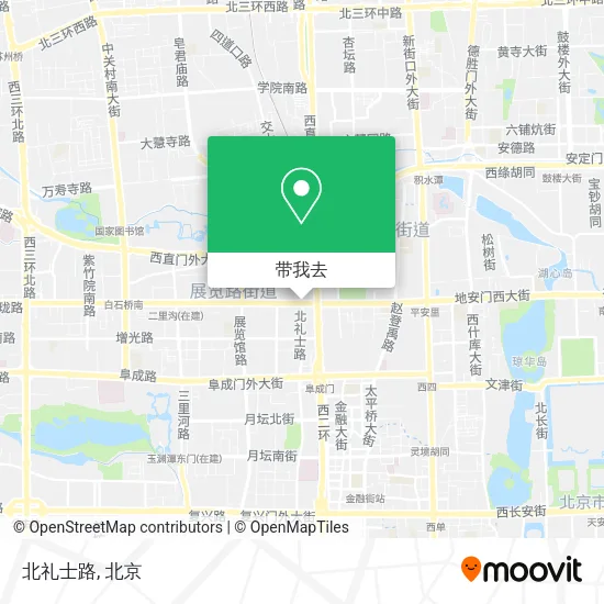北礼士路地图