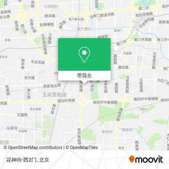 花神街-西2门地图