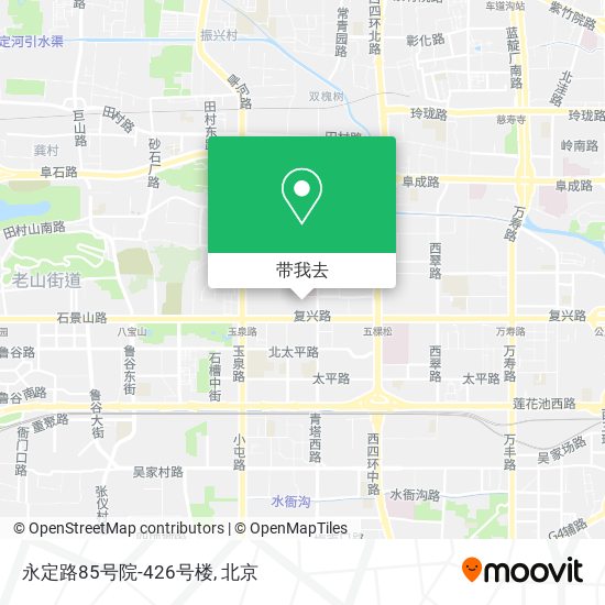 永定路85号院-426号楼地图