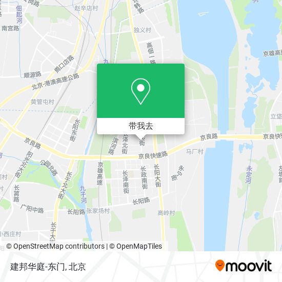 建邦华庭-东门地图
