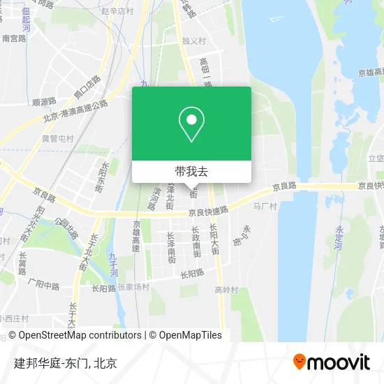 建邦华庭-东门地图