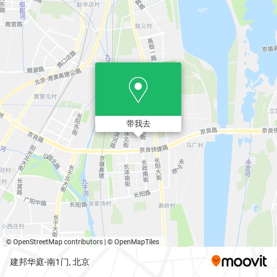 建邦华庭-南1门地图