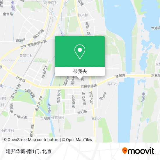 建邦华庭-南1门地图