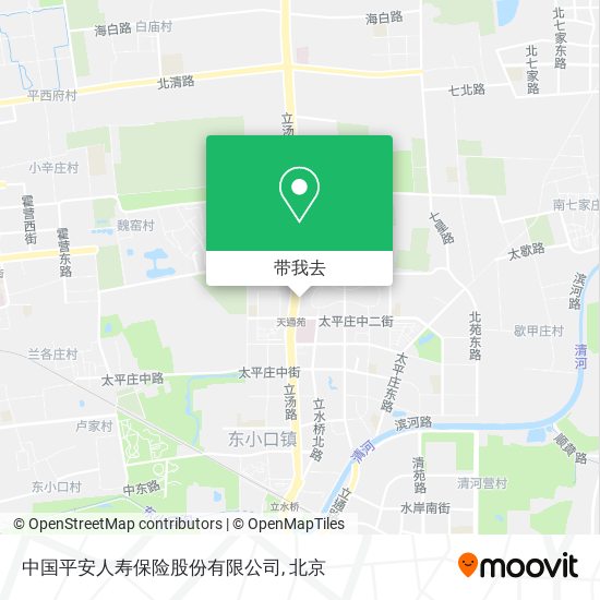 中国平安人寿保险股份有限公司地图