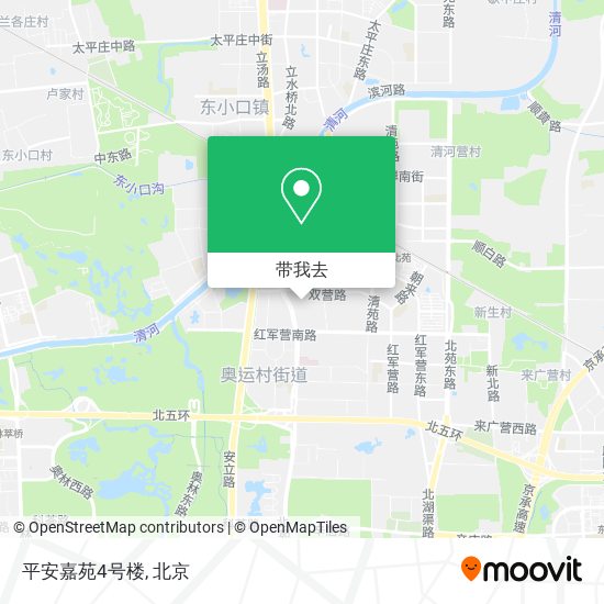平安嘉苑4号楼地图
