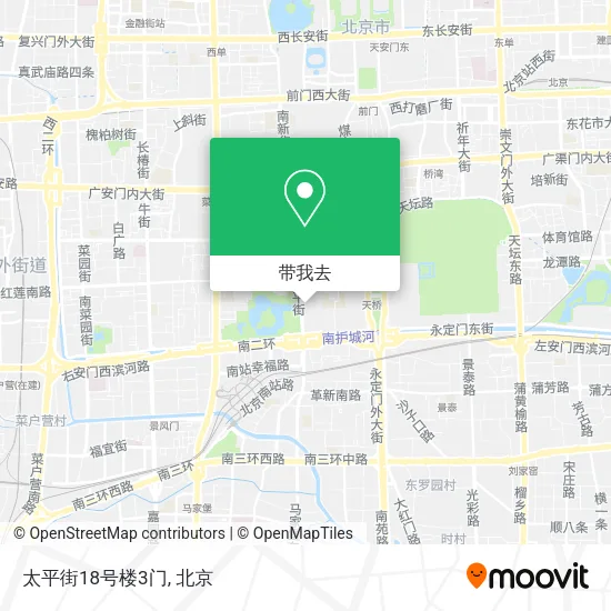 太平街18号楼3门地图