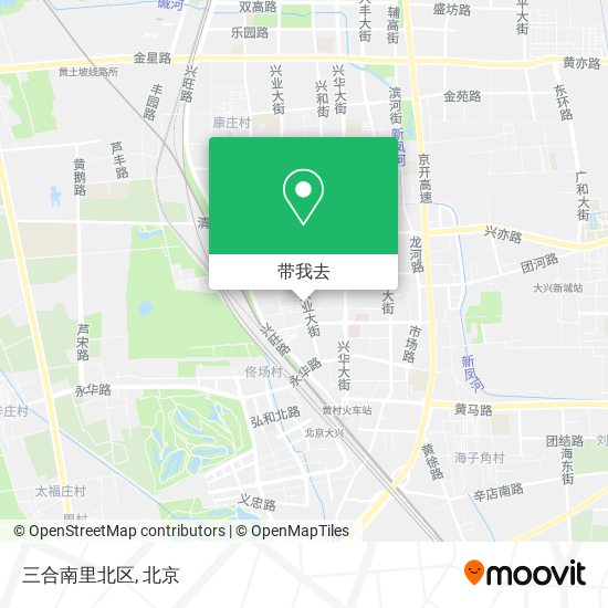 三合南里北区地图