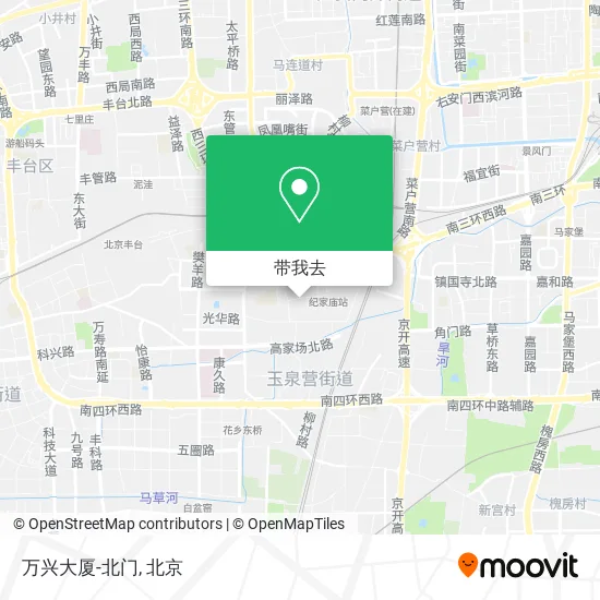 万兴大厦-北门地图