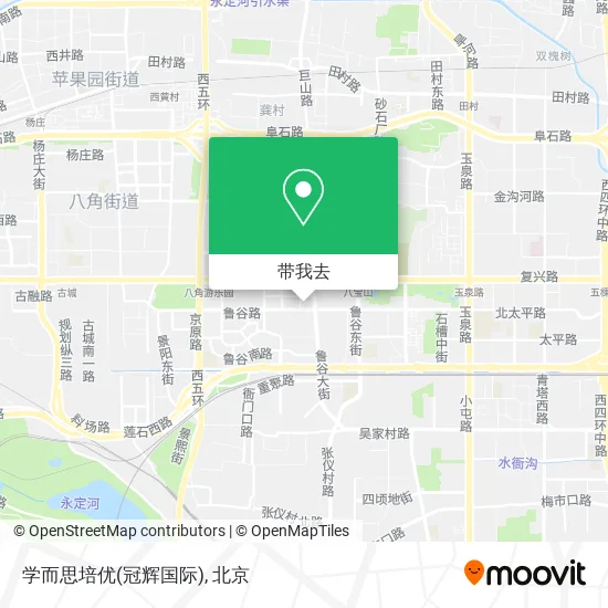 学而思培优(冠辉国际)地图