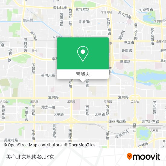 美心北京地快餐地图