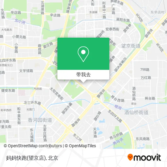 妈妈快跑(望京店)地图