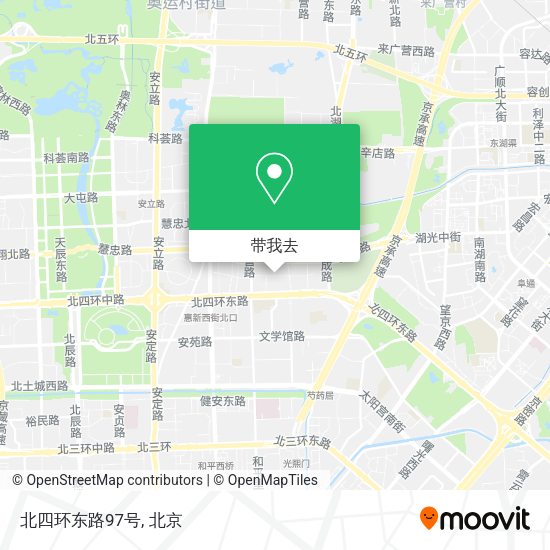 北四环东路97号地图