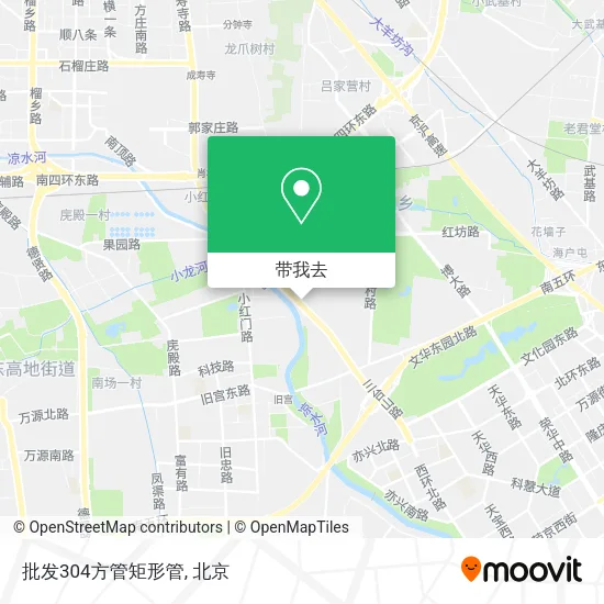 批发304方管矩形管地图
