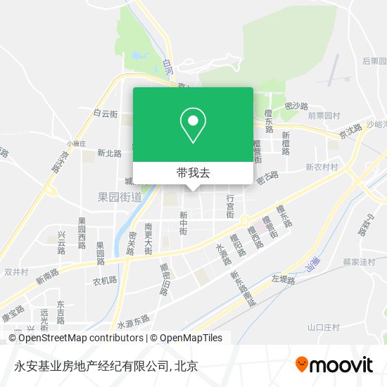 永安基业房地产经纪有限公司地图