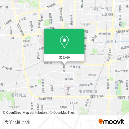 樊羊北路地图