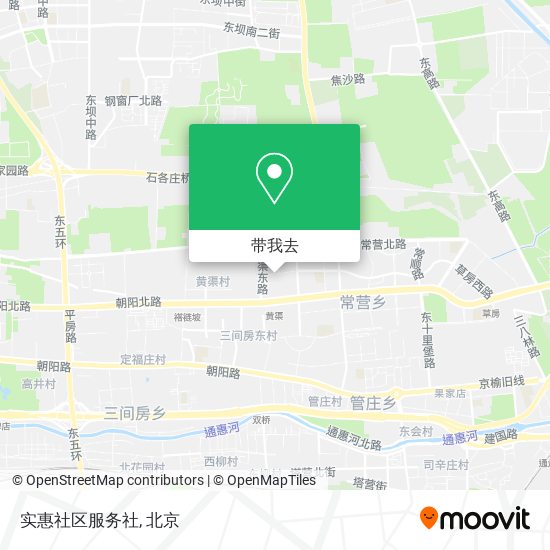 实惠社区服务社地图
