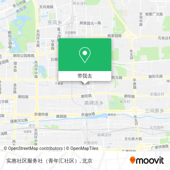实惠社区服务社（青年汇社区）地图