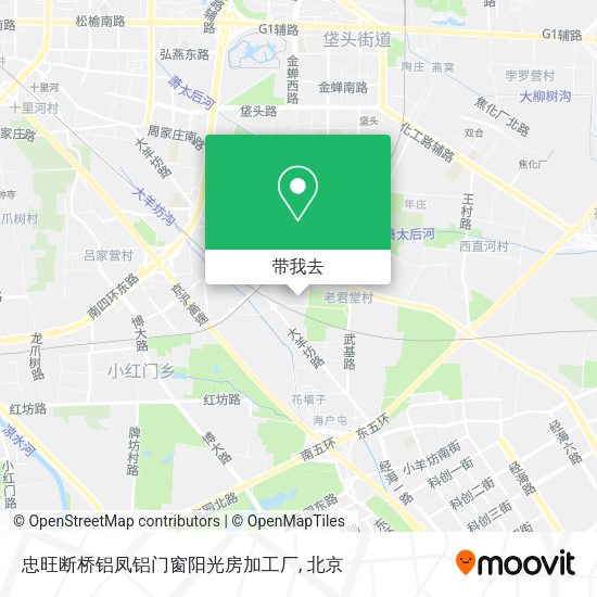 忠旺断桥铝凤铝门窗阳光房加工厂地图