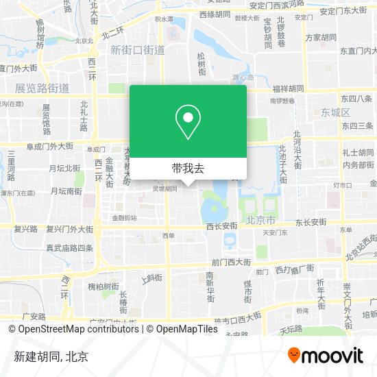 新建胡同地图