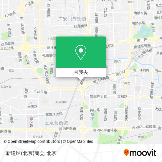 新建区(北京)商会地图